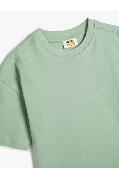 Koton Basic T-Shirt Short Sleeve Crew Neck Cotton