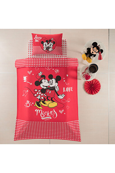 Özdilek Mickey Mouse Friends Love Tek Kişilik Disney Lisanslı Çocuk Pike Takımı