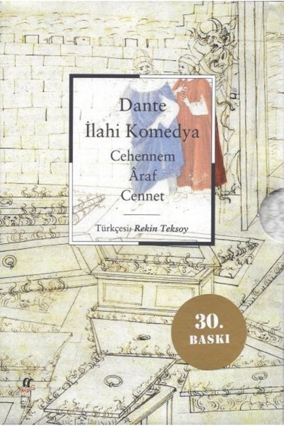 Oğlak Yayınları İlahi Komedya (3 كتب في مجموعة مع صندوق)
