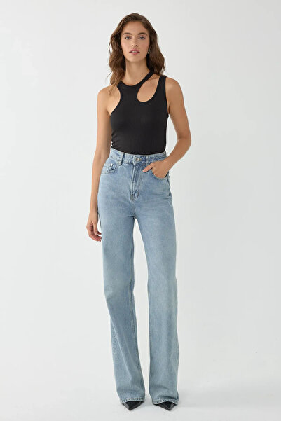 Hiccup Асиметричний кроп-топ з коміром