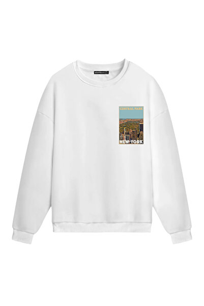 Mounte Bianca Unisex New York - Obična majica sa kapuljačom