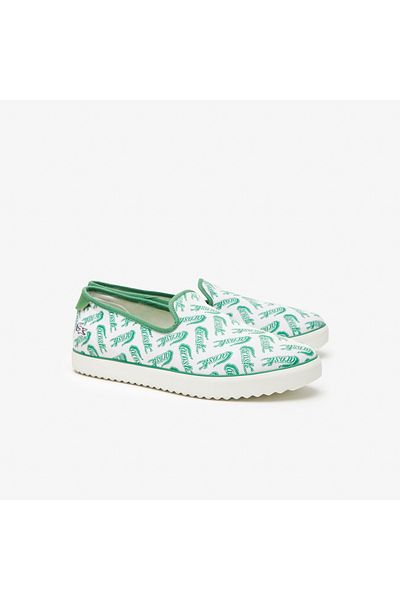 Lacoste Men's White Espadrilles - Canvas Resort