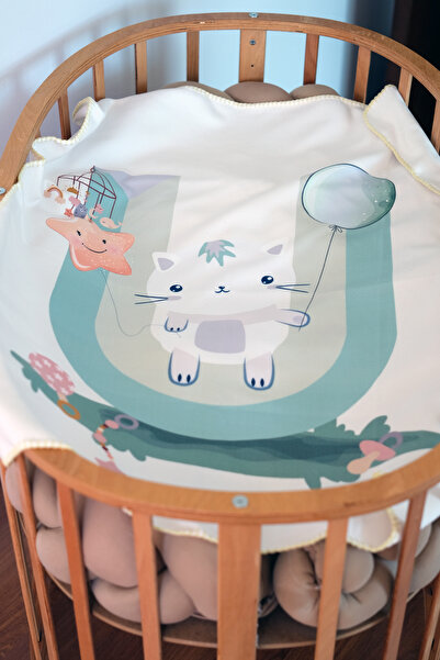 moris home U Letter Baby Blanket (80X100)