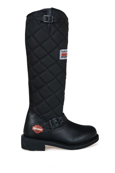 Harley Davidson Rubber Sole Leather Boots