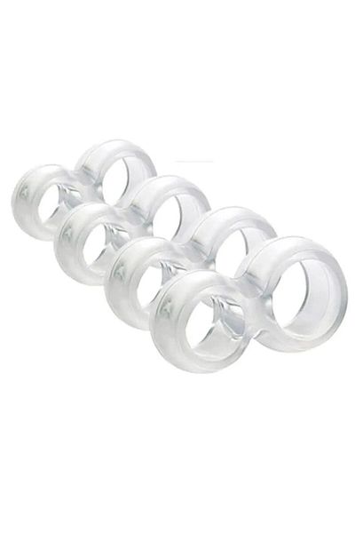 costurera Transparent Door Handle Stopper Door Handle Buffer 4 Pieces Door Safety