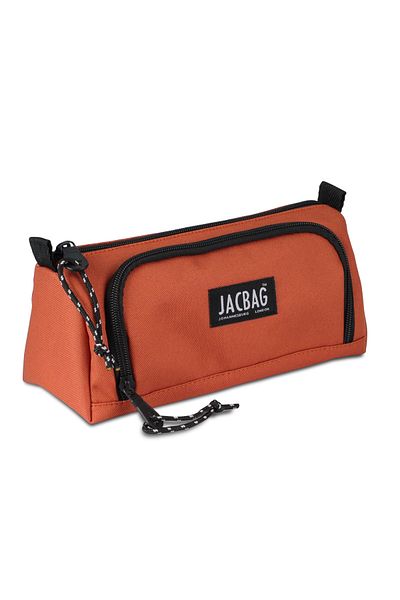 Jacbag Prime XL Τσάντα με στυλό δύο τμημάτων με λαστιχένιο στήριγμα - Πορτοκαλί (Γυναικεία/Κορίτσια)