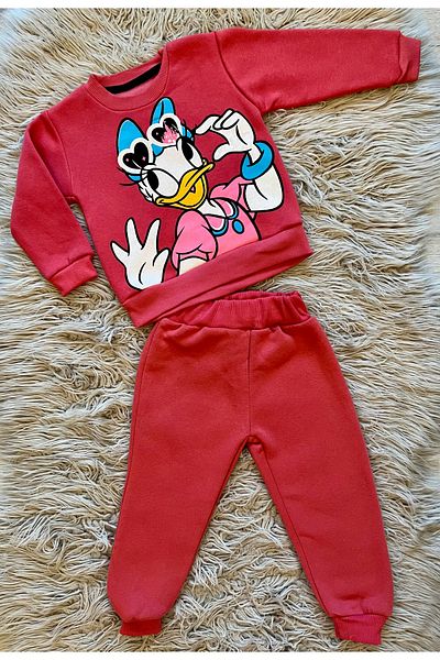 enes baby Daisy Duck Winter 3Ip Hoodie Suit