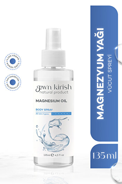 Gewn Kirish Saf Magnezyum Yağı 135 ml