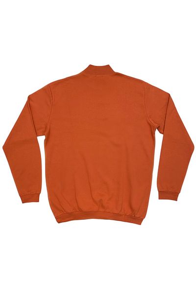 Masimar Men's 30/1 Combed Interlock Fabric Flexible Regular Fit Half Fisherman Sweatshirt