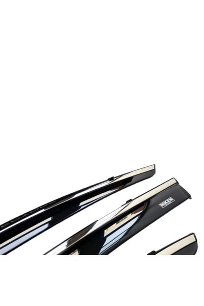 Niken Honda Civic Fb7 Niken Kromlu Cam Rüzgarlığı 4lü Set 2012 2016