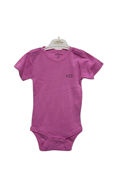 Aziz Bebe Ladybug Child Saint Baby Azb Text Printed Half Sleeve Baby Bodysuit...