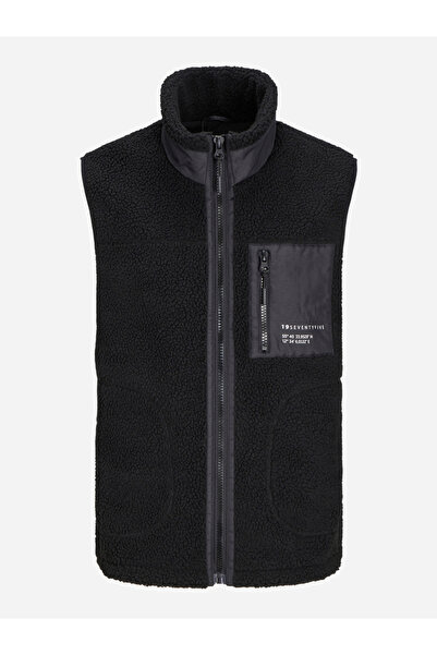 Produkt By Styli Teddy Body Warmer Vest with Zip Pocket