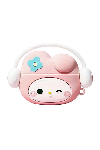 Microsonic Samsung Galaxy Buds 3 Pro Kılıf Cartoon Figürlü Silikon Crtn-Fgr-My-Mldy