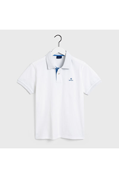 Gant Erkek Krem Slim Fit Polo