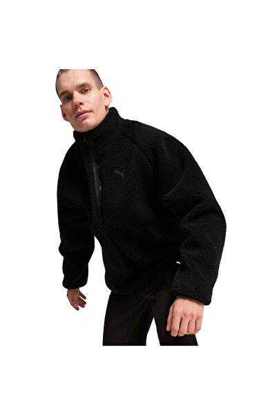 Puma Reversible Sherpa Men's Black Casual Style Coat 62647201