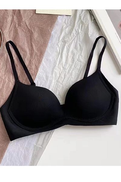 Bernato Sutien bralet cu tăietură specială, fără sârmă, cu închidere la spate și suport pentru tampon laser