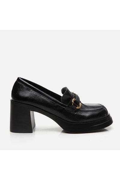 Hotiç Schwarzer Damen-Loafer