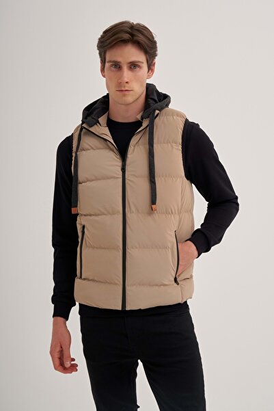 Koton CAZ 1005 MICRO YELEK 24KCEED01005 Bej