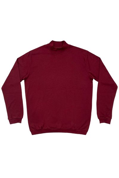 Masimar Men's 30/1 Combed Interlock Fabric Flexible Regular Fit Half Fisherman Sweatshirt