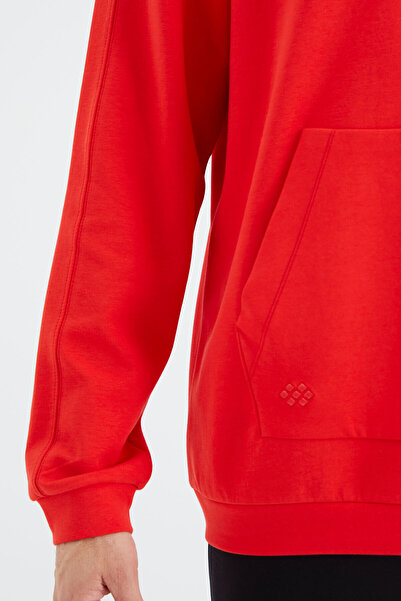 TOMMY LIFE Fiesta Dik Yaka Yarım Fermuarlı Cep Detaylı Erkek Sweatshirt - 88278