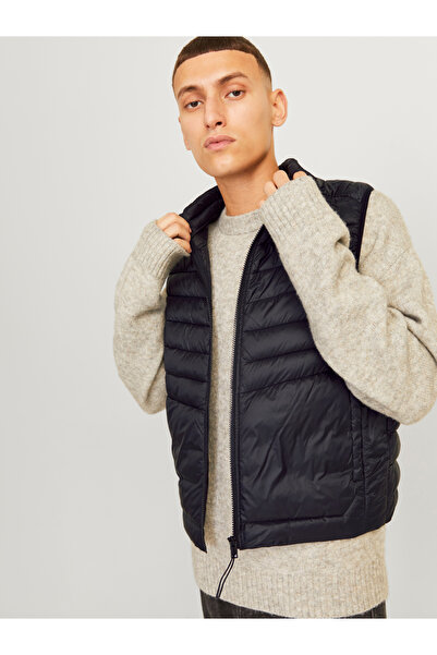 Jack & Jones Sleeveless Full Zip Puffer Gilet