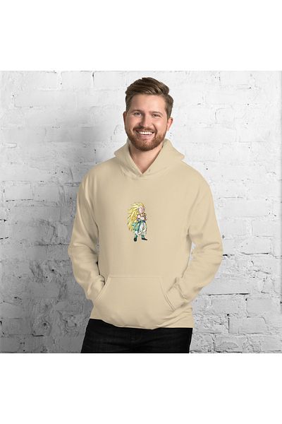 Moda Glo Φούτερ Unisex Goten Fase Dragon Ball z με στάμπα με κουκούλα