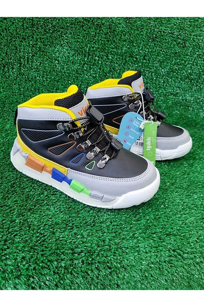 Vicco Vicco Ellen Lighted Black Boy's Sports Boots