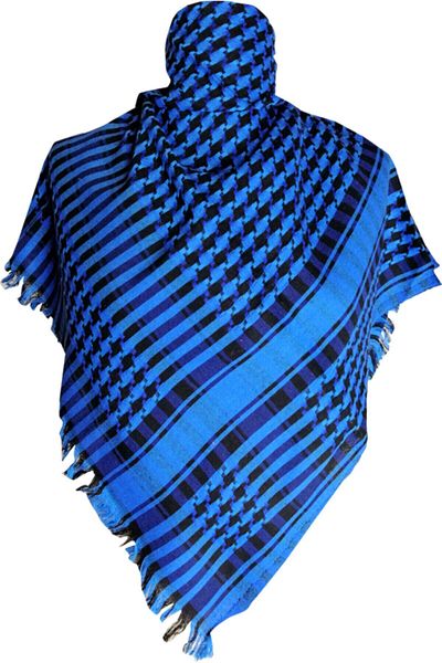 Kaftan Collection Βαμβακερό Πούξι, Τσάντα, Σάλι Kefiye