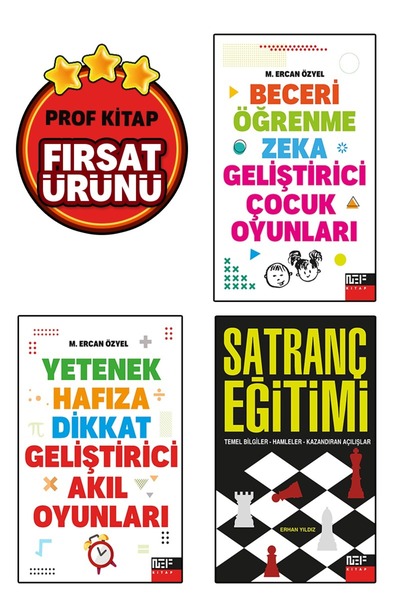 Nef Kitap Hafıza Ve Dikkat Geliştirici Eğitim Seti 3 - Kitap