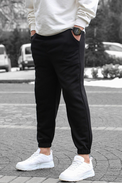 ruNadeS Ανδρικό παντελόνι Jogger με ελαστικά πόδια