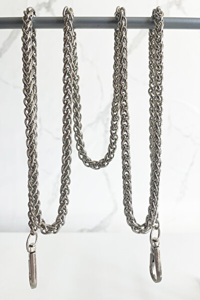 vollen yarn Classic Metal Bag Chain 120 cm Silver Tone