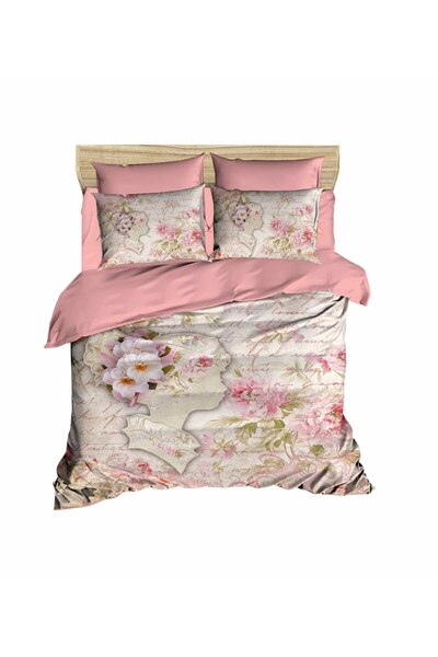 Fabeteks طقم غطاء لحاف مزدوج رقمي ثلاثي الأبعاد من Magnolia and Girl