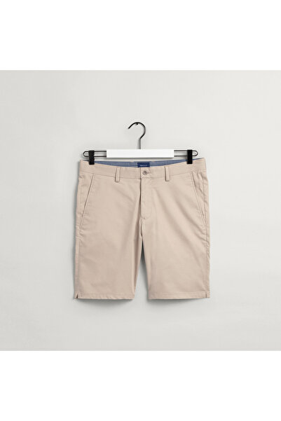 Gant Erkek Bej Slim Fit Şort