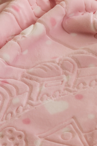 Dinarsu Embos Baby Blanket with Neck Pillow and Gift Box