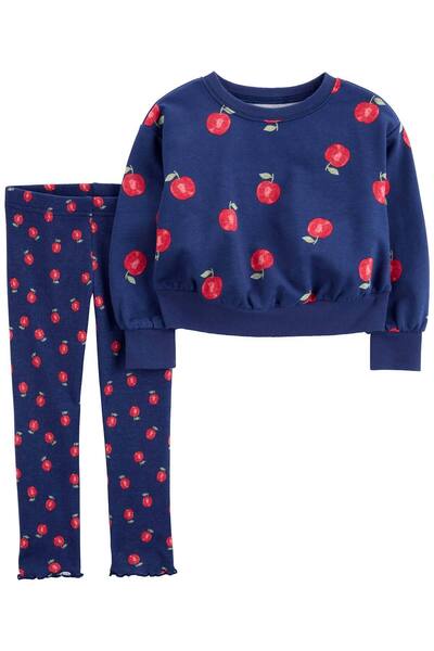 Carter's Küçük Kız Çocuk Alt Üst Set 2'li Paket