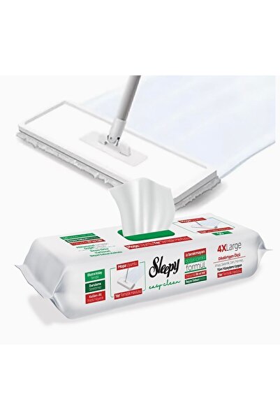 Sleepy Easy Clean Beyaz Sabun Katkılı Mop Uyumlu Yer Temizlik Havlusu 50 Yaprak