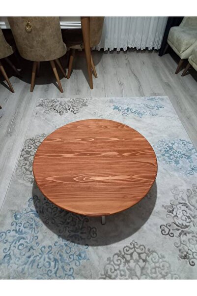 ElaWoodWorking Masif Ağaç Katlanabilir Ayaklı Yer Sofrası, Hamur Açma Masası