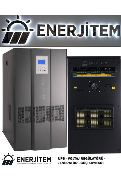 ENERJİTEM 40 Kva Trifaze 3f/3f UPS, Aküsüz, Kesintisiz Güç Kaynağı