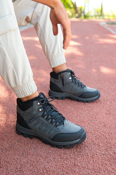 Riccon Uzené unisex boty s kožešinou 0012x6