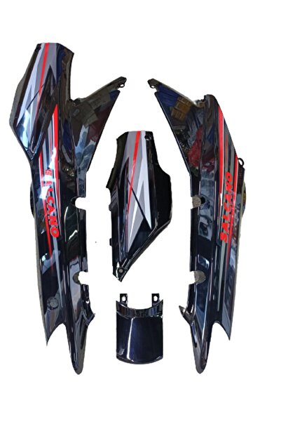 Salcano SPİDER SAĞ SOL SELE ALTI TAKIM SİYAH 4 PARÇA