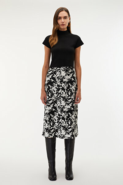 Mudo BASKILI KLOŞ MİDİ ETEK