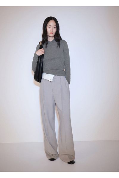 MANGO Woman Long Sleeve Hooded T-Shirt
