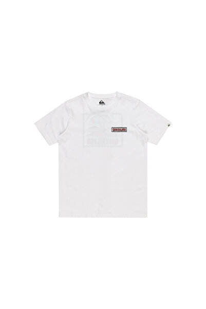 Quiksilver Marooned Youth Boy's T-Shirt White