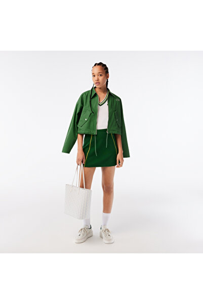 Lacoste Kadın Monogram Beyaz Omuz Çantası