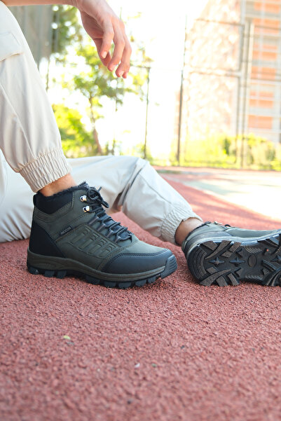 Riccon Haki Unisex Içi Kürklü Bot 0012x6