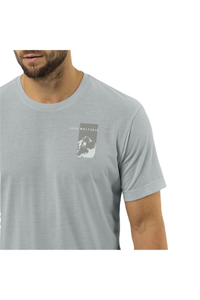 Jack Wolfskin Vonnan S/S Graphic t Men's T-Shirt Men's T-Shirt 1809941Tr