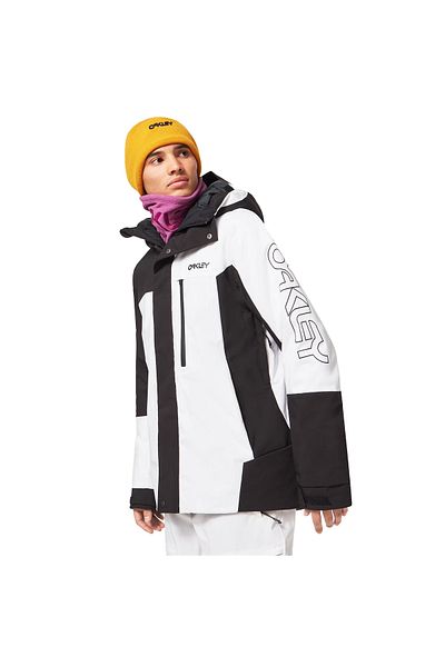 Oakley Men's Snowboard Jacket Tnp Tbt Insulated White Men's Snowboard Jacket Foa403653