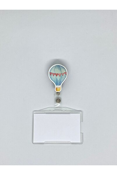 Sağlıkçı Shopping حامل بطاقات يويو على شكل بالون، حامل شارة يويو