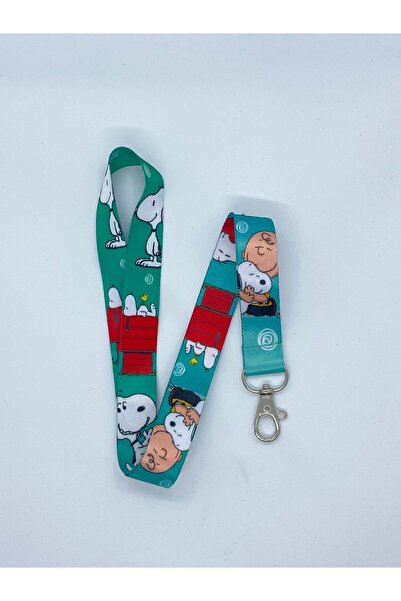 Sağlıkçı Shopping Curea pentru carduri cu șnur tematic Snoopy