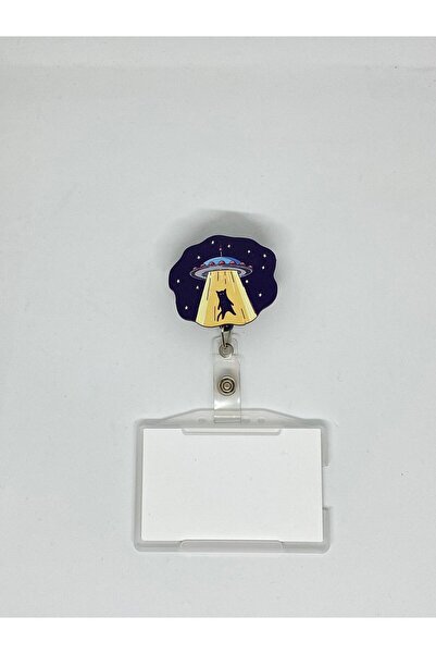 Sağlıkçı Shopping Suport pentru carduri Yoyo cu tematică Ufo Cat Suport pentr...